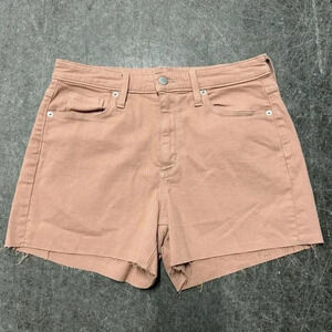 Universal Thread Women's High-Rise Cut Off Jean Shorts, Pink, Sz 10. 10x30